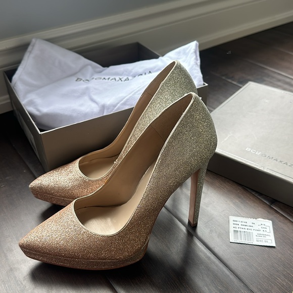 Prom heels new BCBG 38.5 - Picture 2 of 3